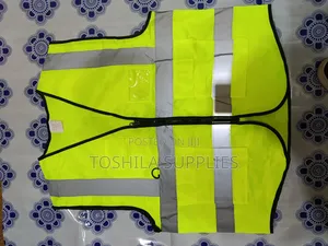 Executive Green Reflector Vests
