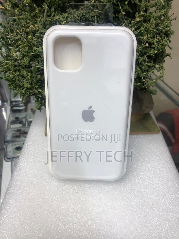 White Silicone Protective Back Case Branded for the Apple iPhone XS - thumbnail 2