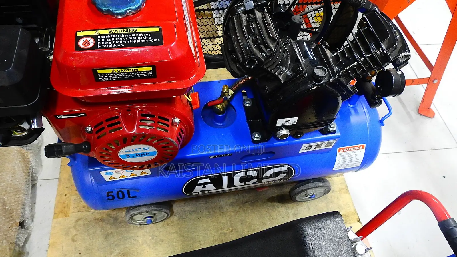 Petrol Powered 50 L Air Compressor