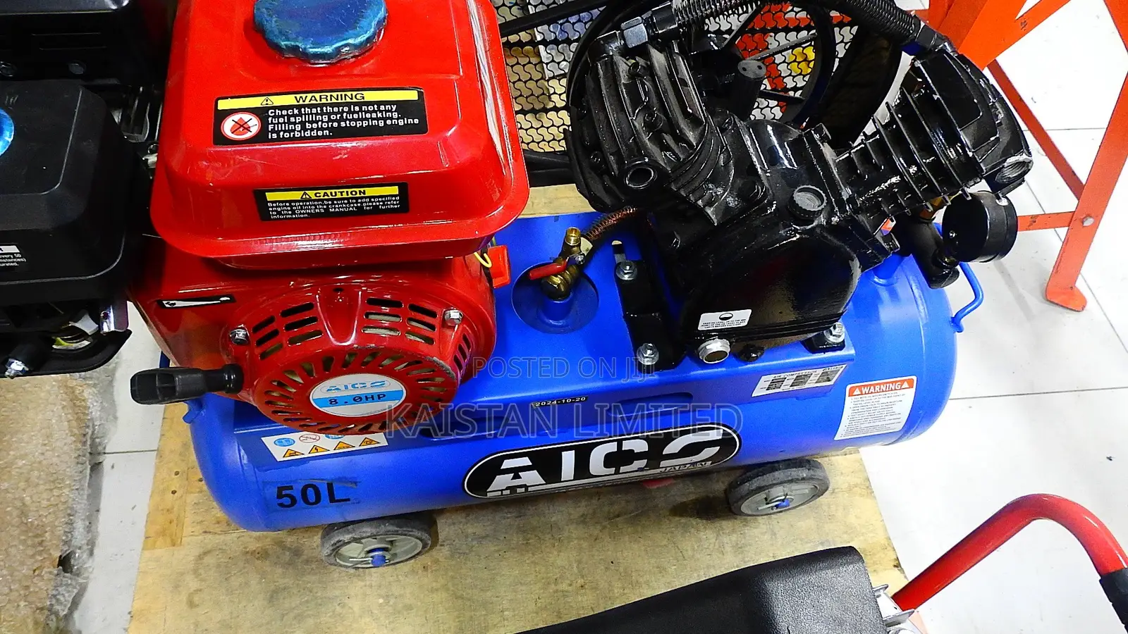 Petrol Powered 50 L Air Compressor