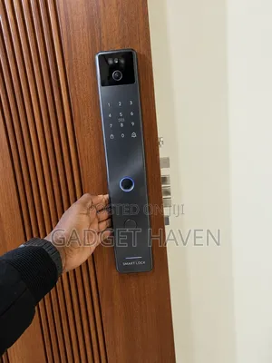 Biometric Door Lock Face Recognition, Fingerprint and App Unlock