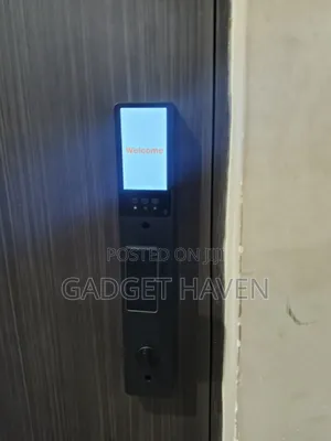 Biometric Door Lock Face Recognition, Fingerprint and App Unlock