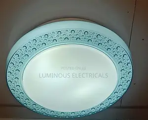 Stylish LED Full Moon Flush Mount Ceiling Light