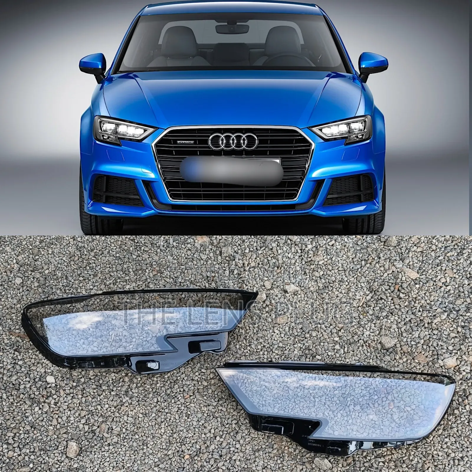 Audi A3 2016 Headlight Lenses