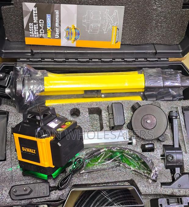 Complete DeWalt Laser Level Machine With Stand - main view