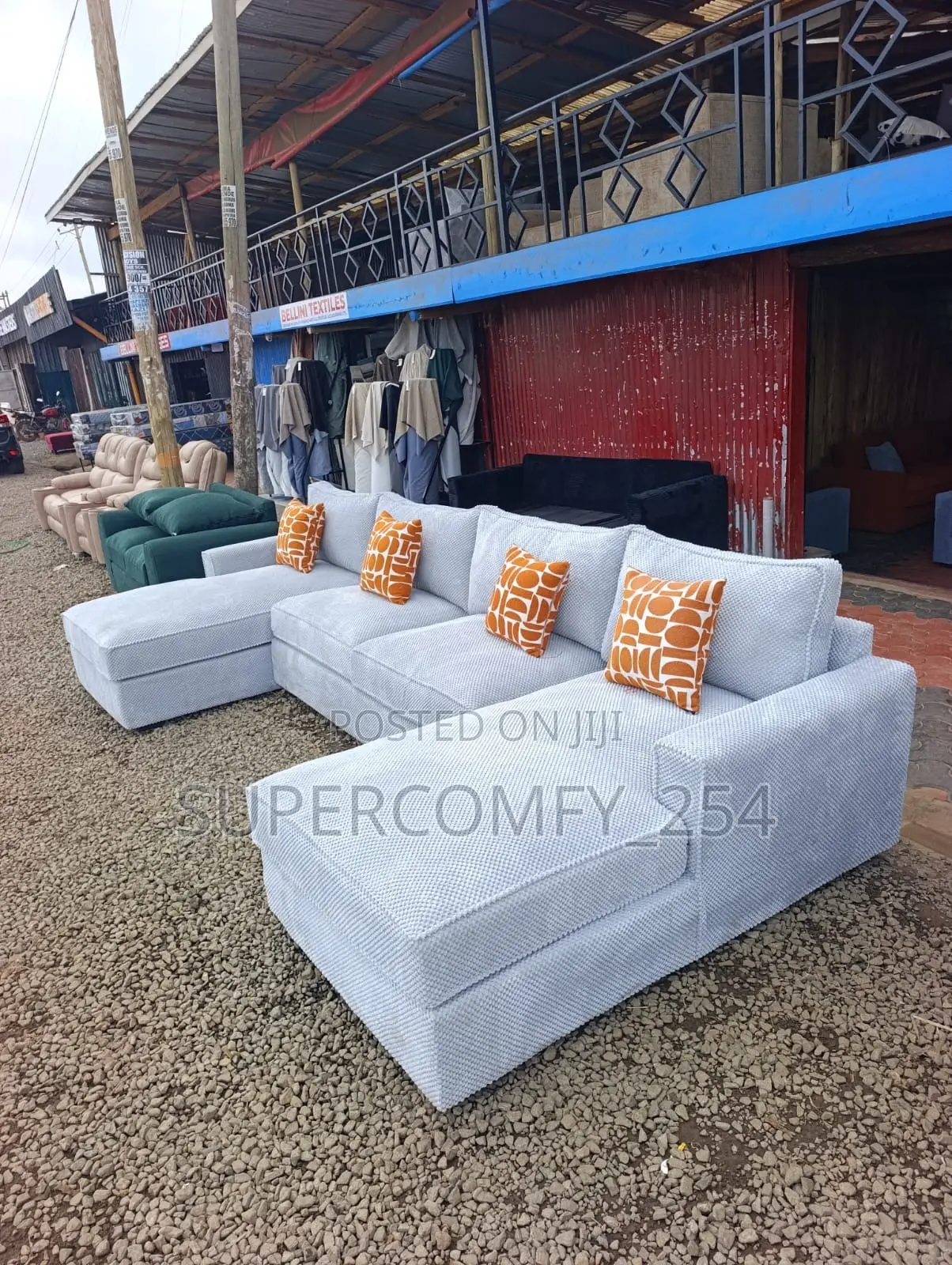 A Nine Seater Modern U Shape Couch