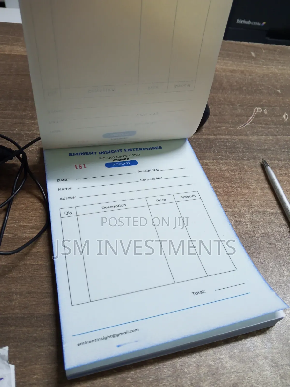 A5 Receipt Books