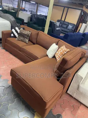 A Classic L Seat in the New Hot Fabric