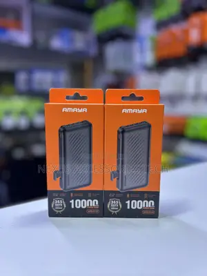 APB-P119 10000mAh Power Bank With Built-in Cables