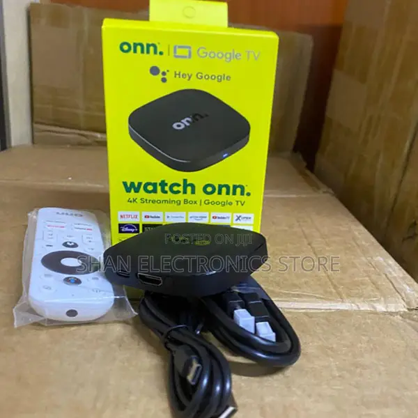 Space Saving ONN Android TV Box 2GB RAM 8GB Memory