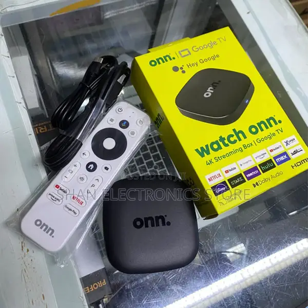 Digital Streaming ONN TV Box 2GB RAM 8GB Internal Storage