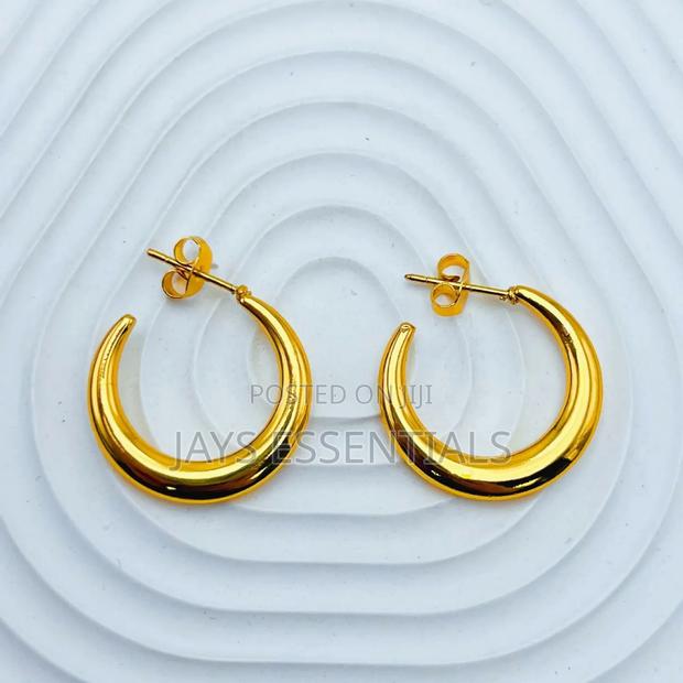 Chic, Gold Earrings - thumbnail 10