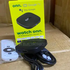 ONN Android TV Box 2GB RAM + 8GB Storage – Smart TV Streaming Box