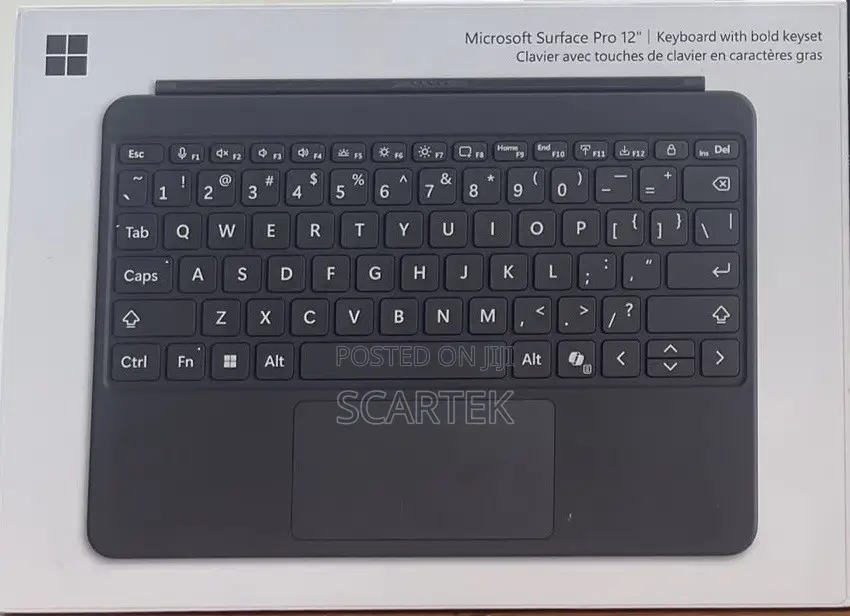 Microsoft Surface Pro 12-Inch Keyboard With Bold Keyset