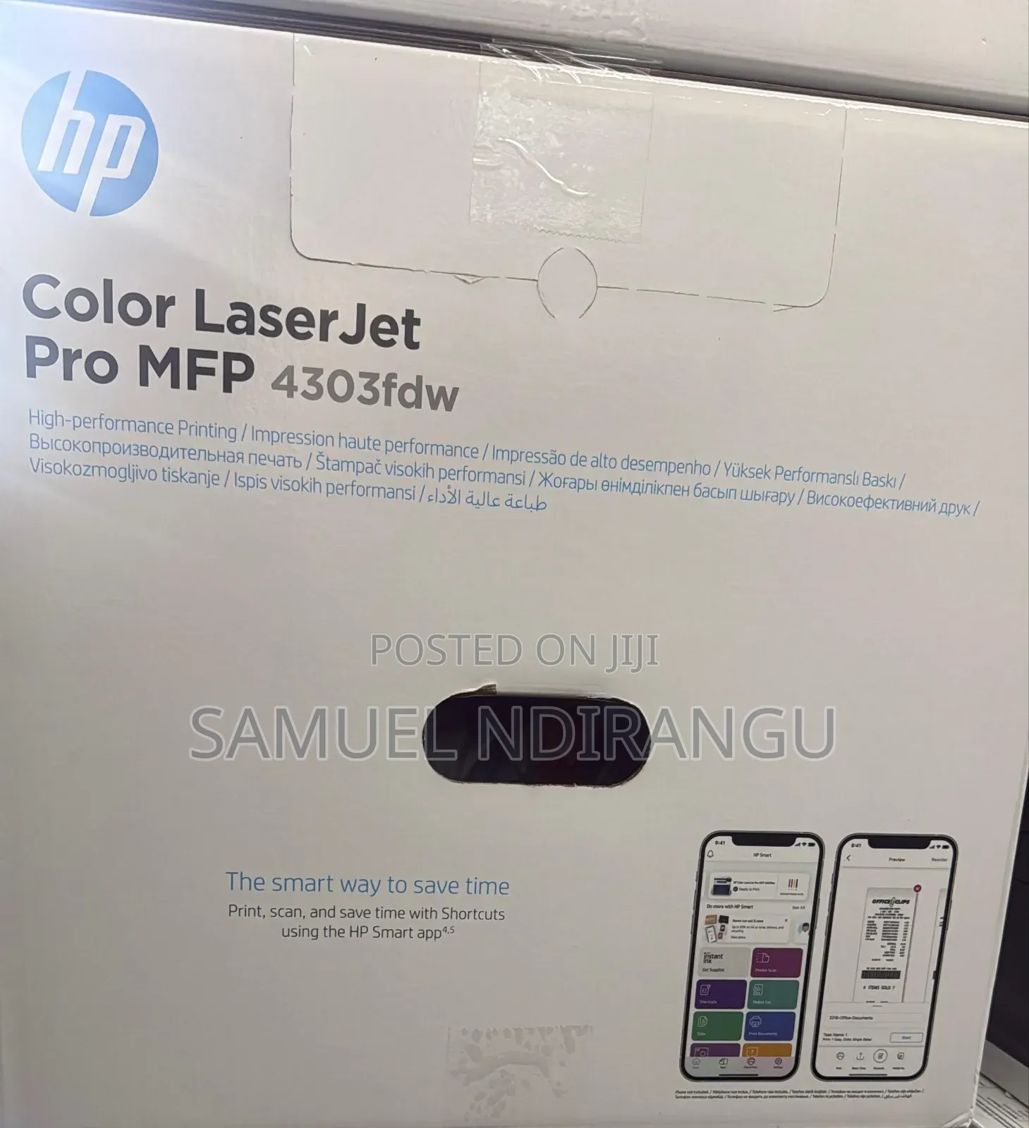 HP Color Printer Pro MFP 4303fdw