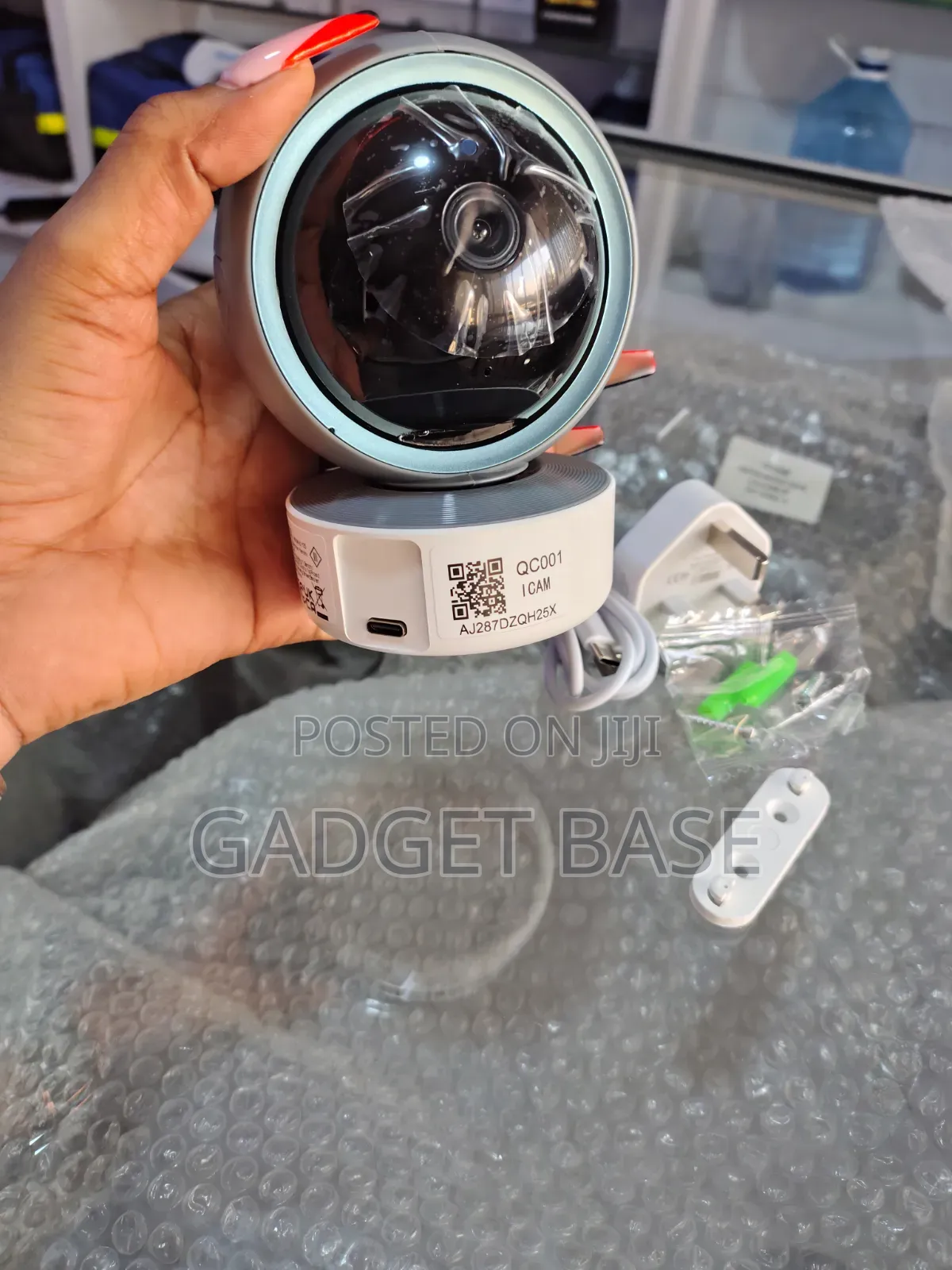 Smart WiFi Security Camera–Tuya 360°PTZ,5MP Night Vision&Two-Way Audio