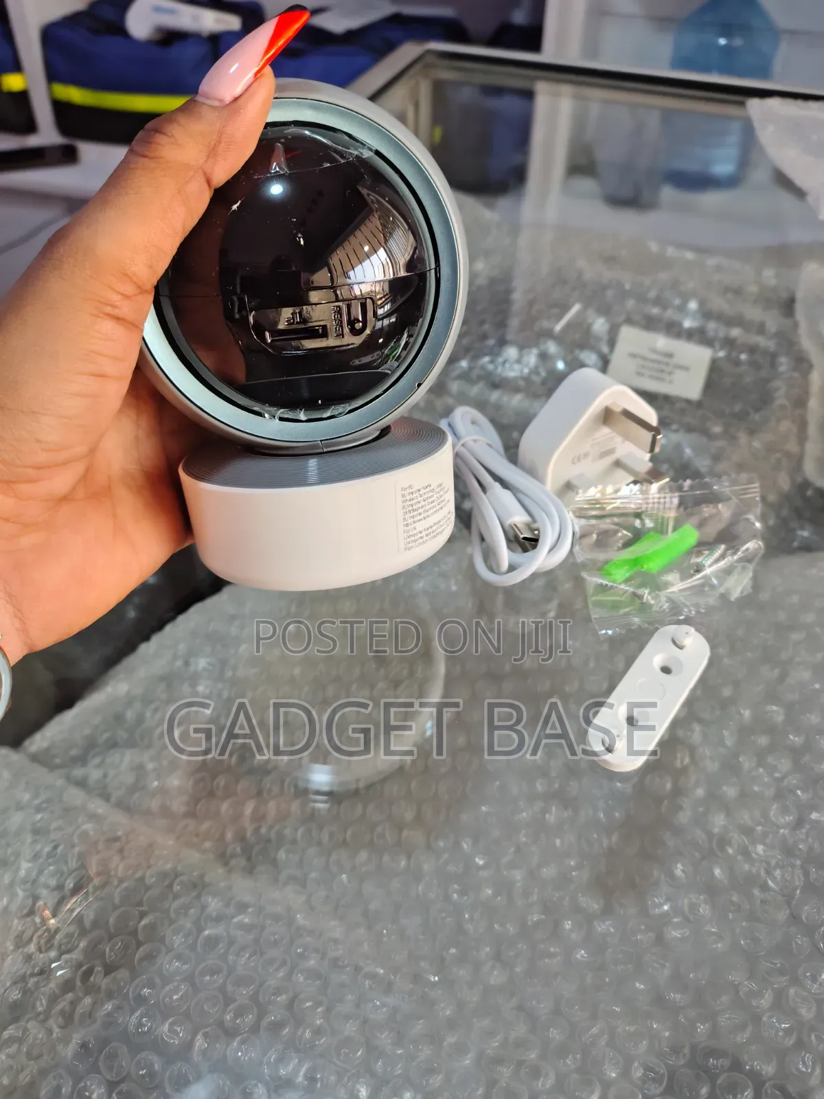 Smart WiFi Security Camera–Tuya 360°PTZ,5MP Night Vision&Two-Way Audio