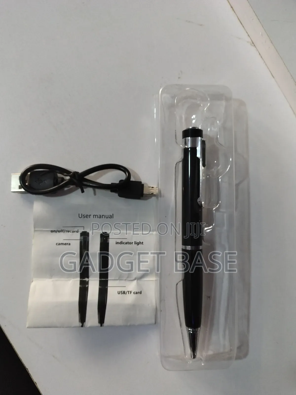 1080P HD Camera Pen With USB Cable