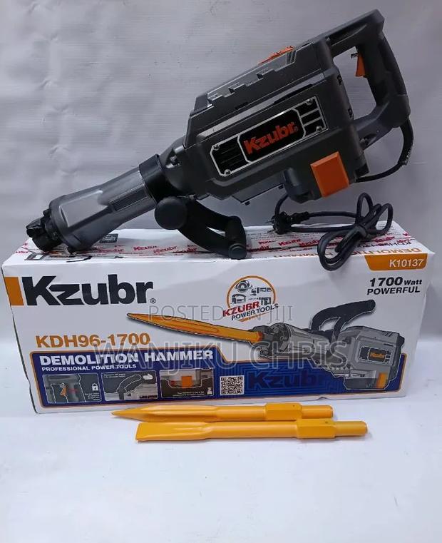 Powerful Kzubr Demolition Hammer/Jack Hammer 1700W - main view
