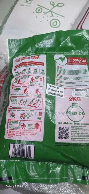 Sc Duma 43 2kg Hybrid Maize Seed