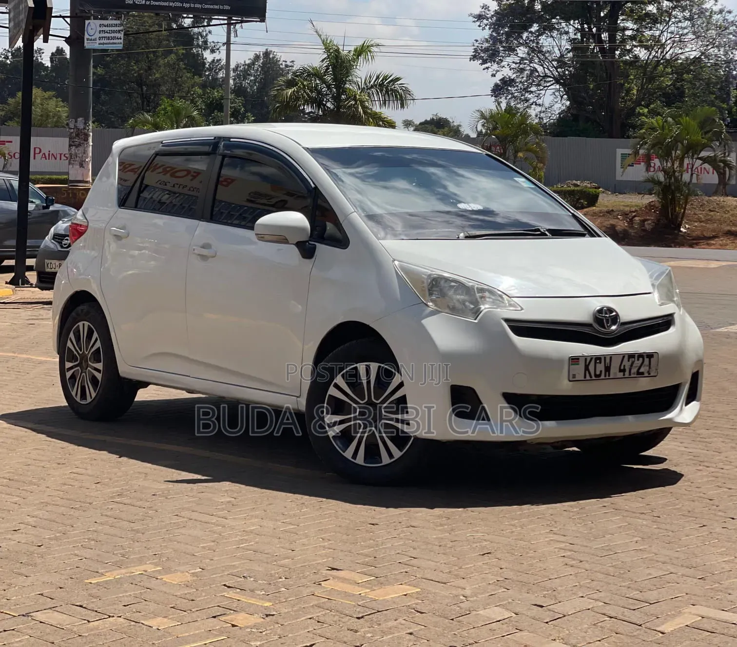 Toyota Ractis 2012 White