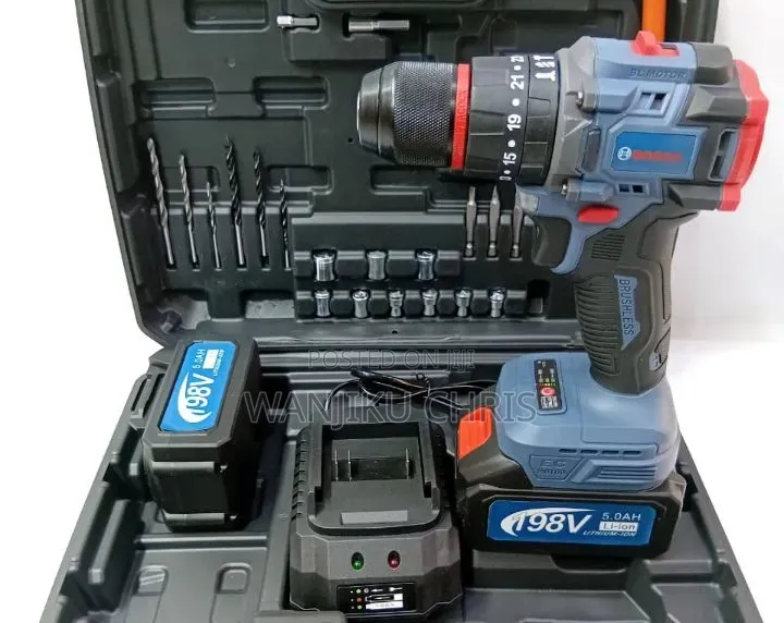 Powerful Bosch Cordless Brushless Drill