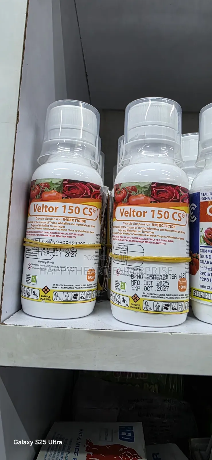 Veltor 150cs Insecticide 100ml