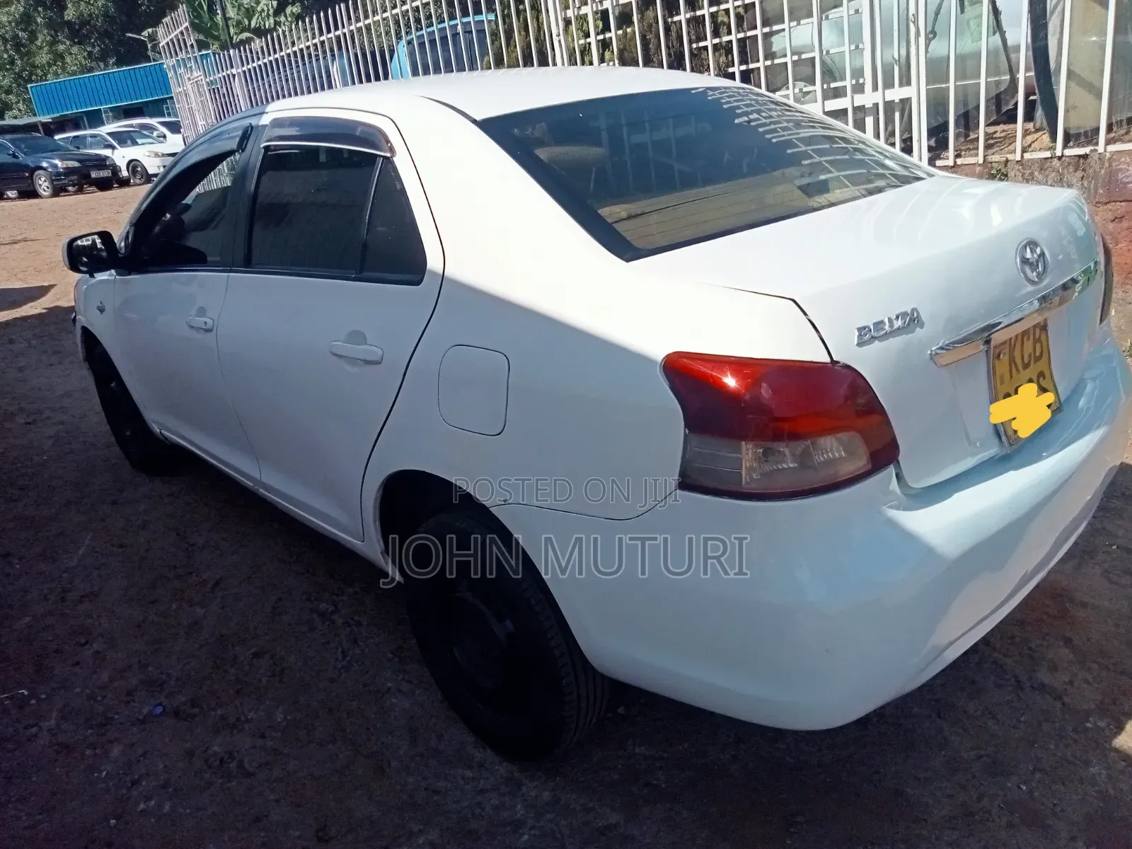 Toyota Belta 2008 White