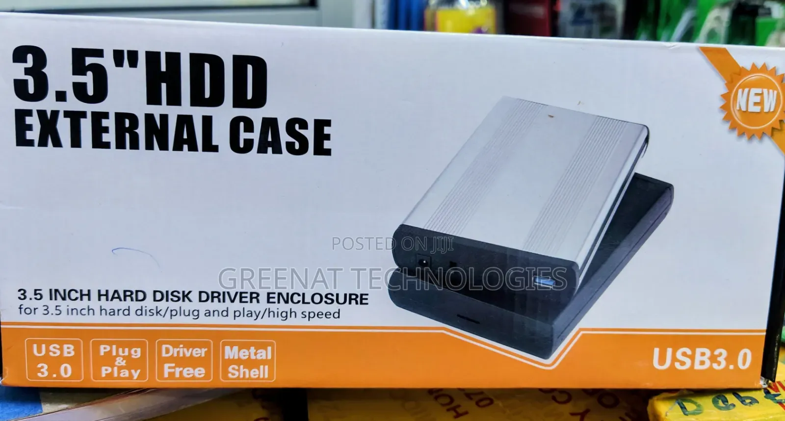 3.5 Inch HDD External Case USB 3.0 Powered Desktop HardDisk Enclosure