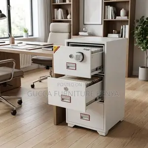 3-Drawer Fireproof Top-Sec Cabinet