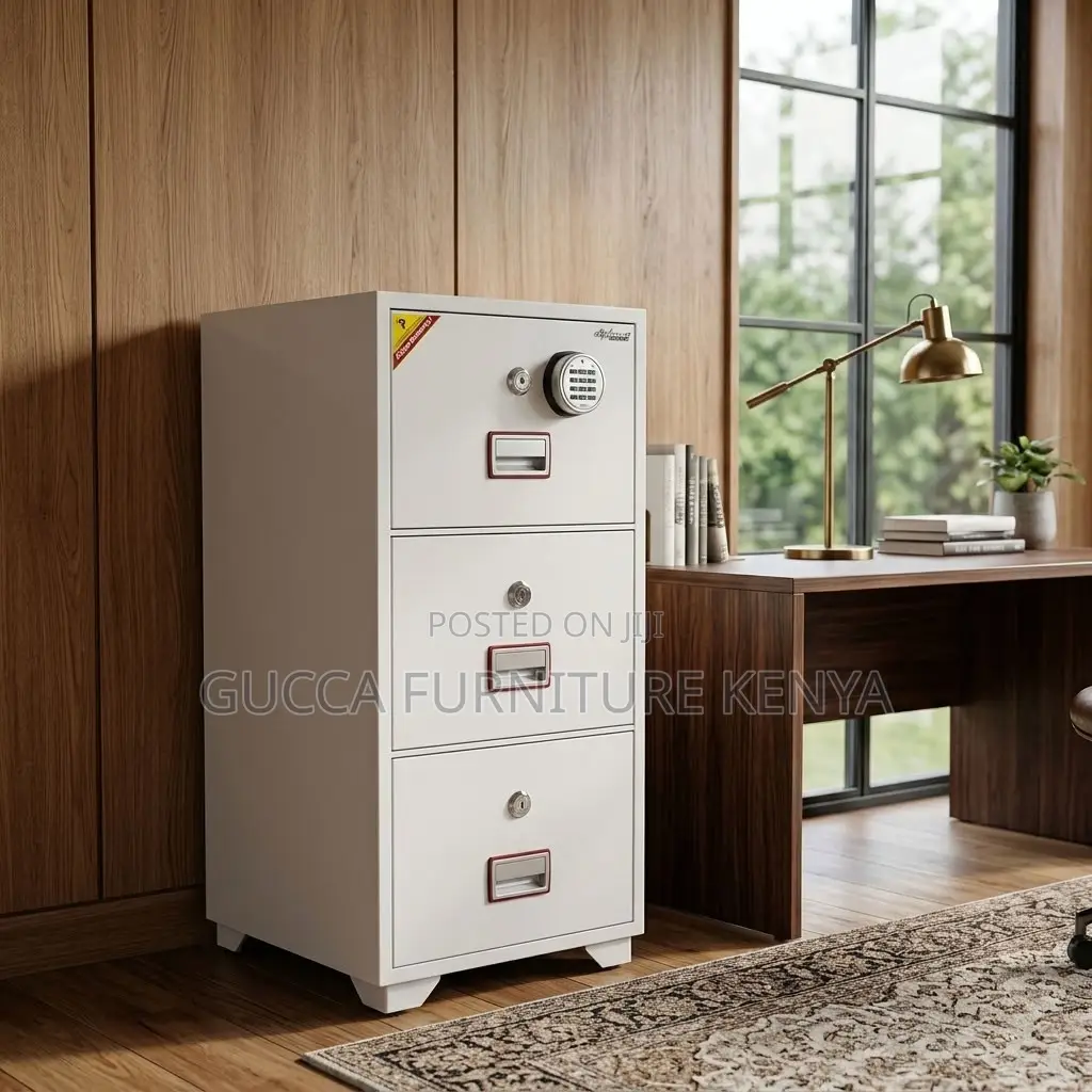 3-Drawer Fireproof Top-Sec Cabinet