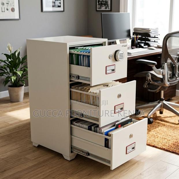 3-Drawer Fireproof Top-Sec Cabinet - thumbnail 5