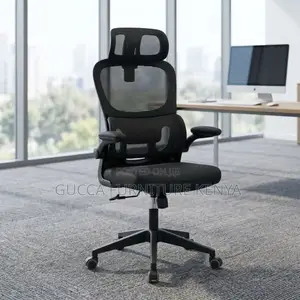 Ergonomic Swivel Study Seat With Modern Armrest