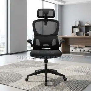 Ergonomic Swivel Study Seat With Modern Armrest