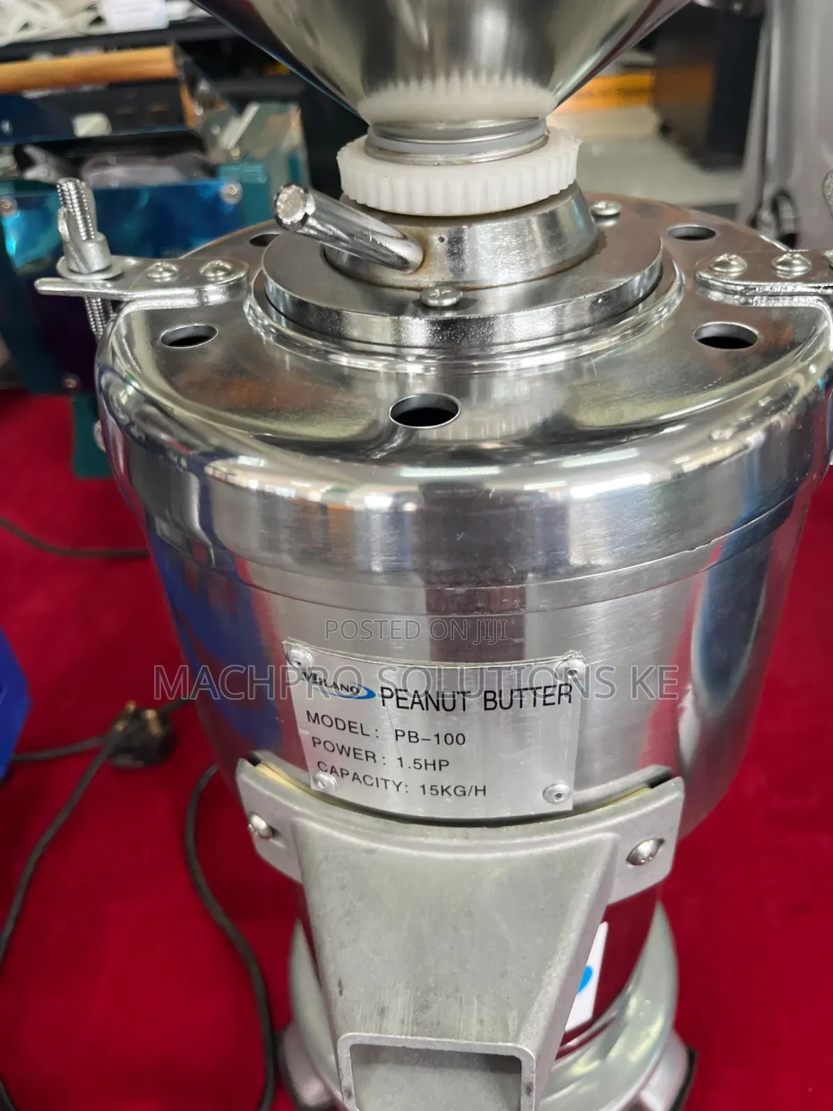 Commercial Peanut Butter Making Machine (Model PB-100)