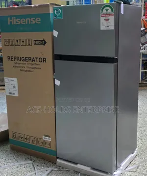 Hisense 120 Litres Double Door Fridge (Silver)
