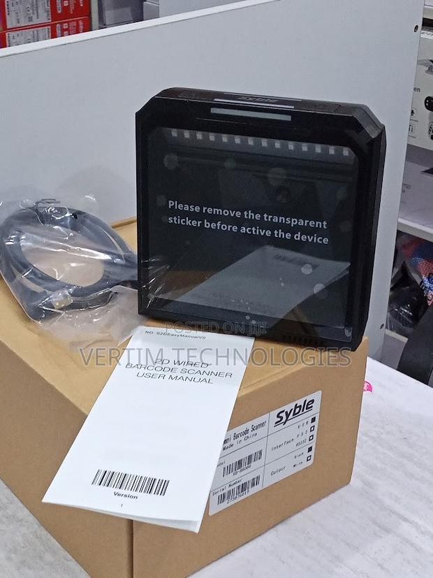 Syble Xb-8808g Scanner - Table Mount 2d Barcode Qr Code Reader - main view
