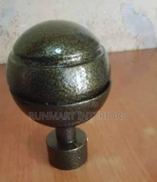 Curtain Rod End Flowers (Finials)