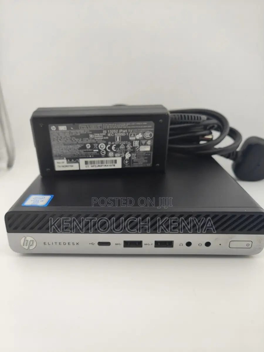 Desktop Computer HP EliteDesk 800 G3 8GB Intel Core i7 SSD 256GB
