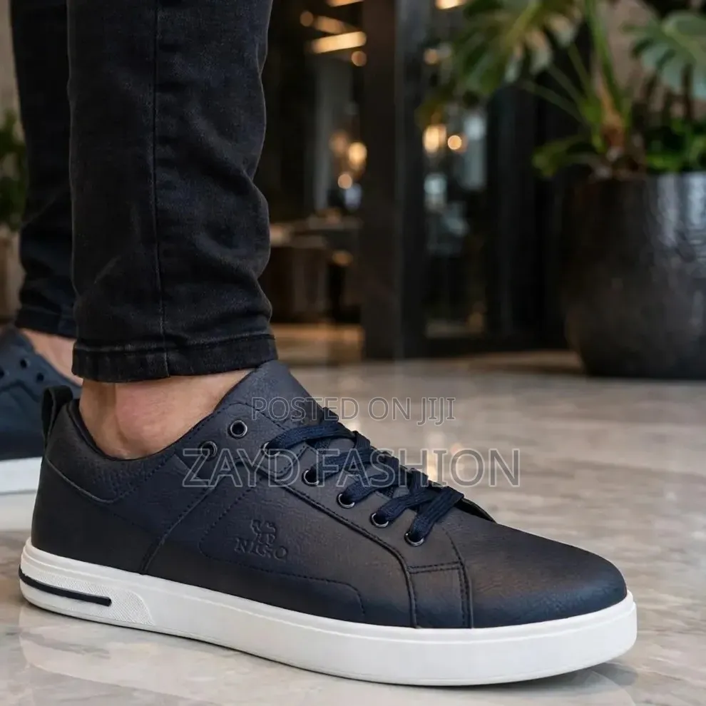 Navy Blue Men Casual