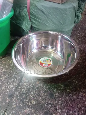 34 Cm Stainless Steel Bowl/ Mixing Bowl