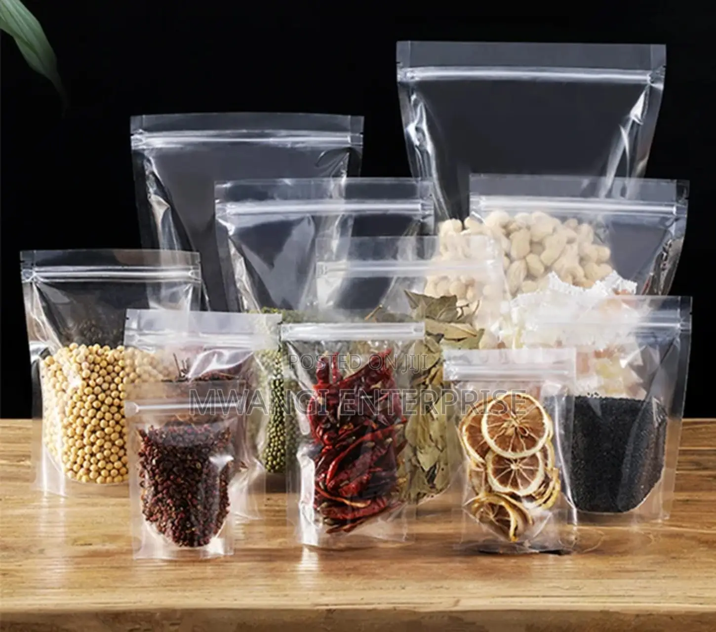 Reusable Heavy Duty Ziplock Bags - Multi Size Packs