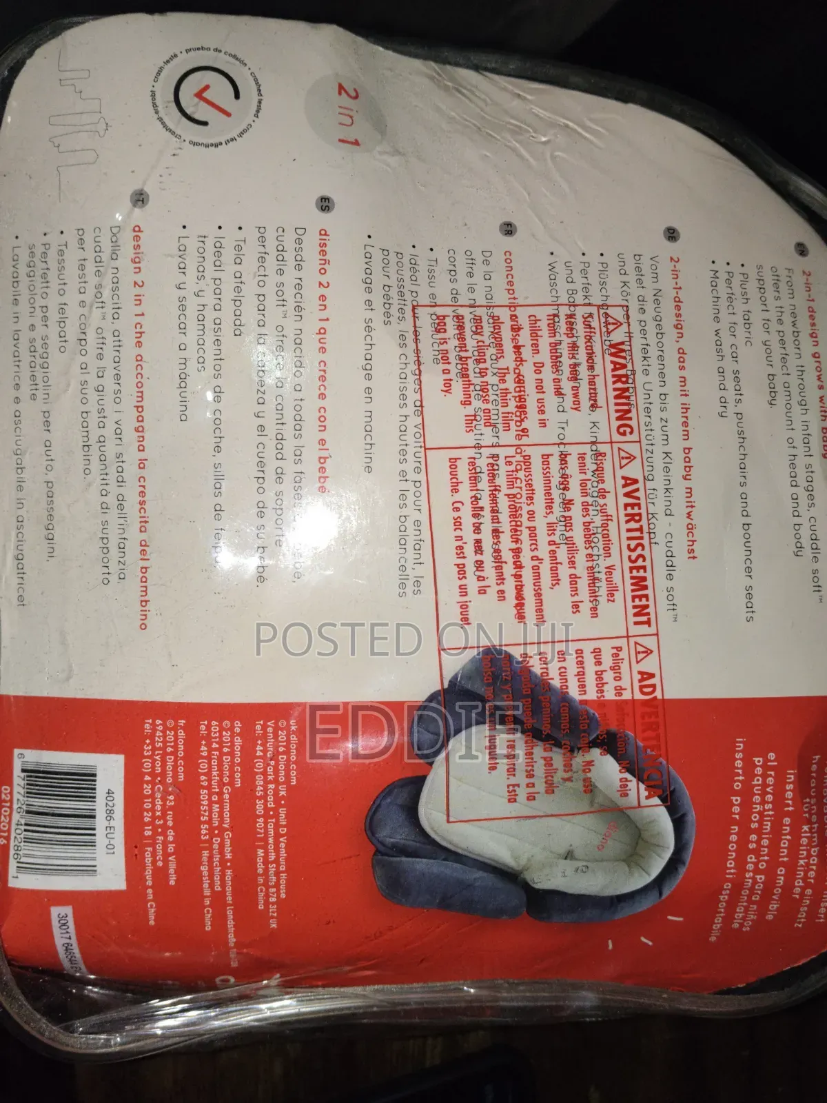 Child Car Seat -- Bebeconfort Imported From Sweden