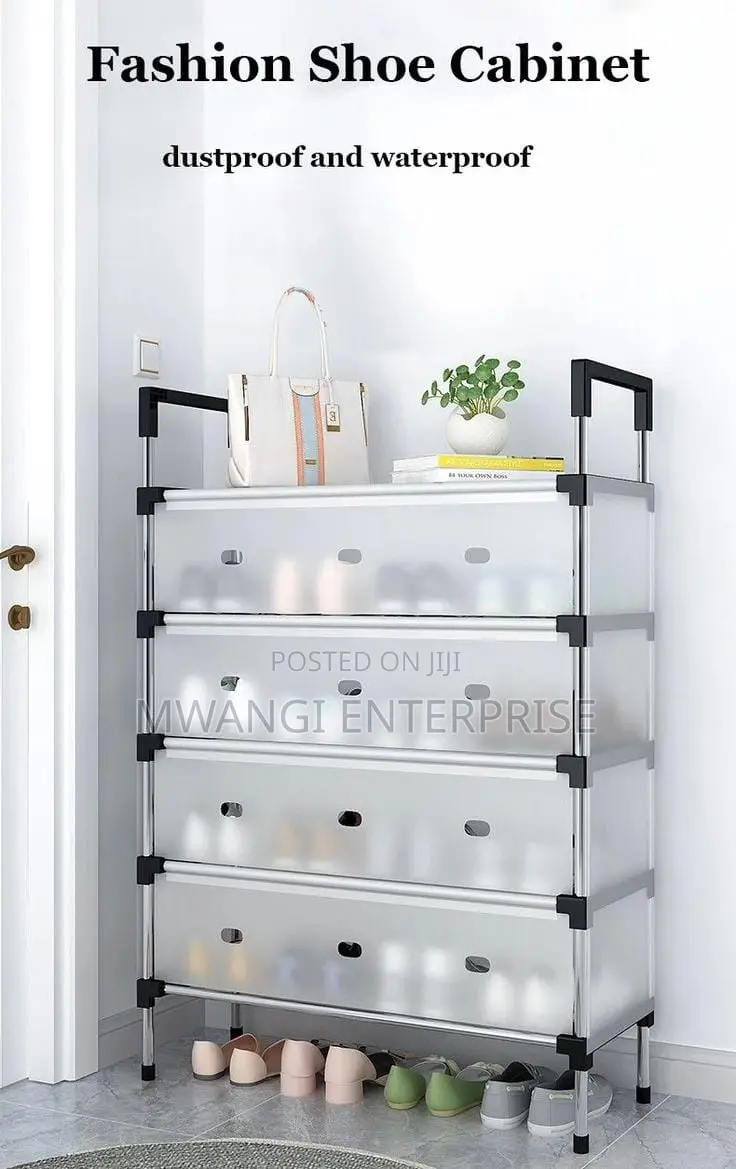 Foldable Shoe Storage Cabinet - 4/5/6 Layer