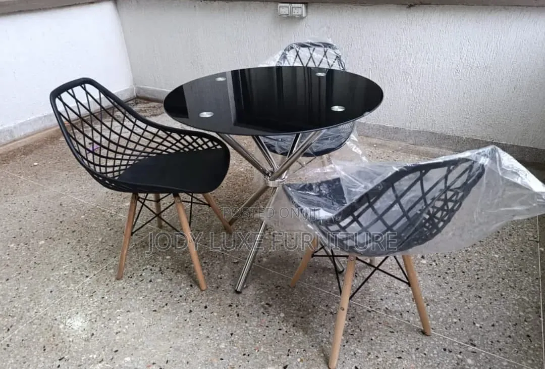 Important Dining Table Black Table and Black Chair