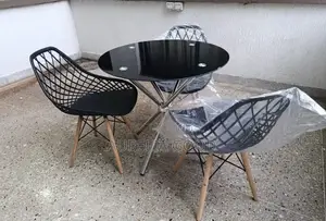 Important Dining Table Black Table and Black Chair