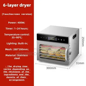 6 Layerfood Dehydrator