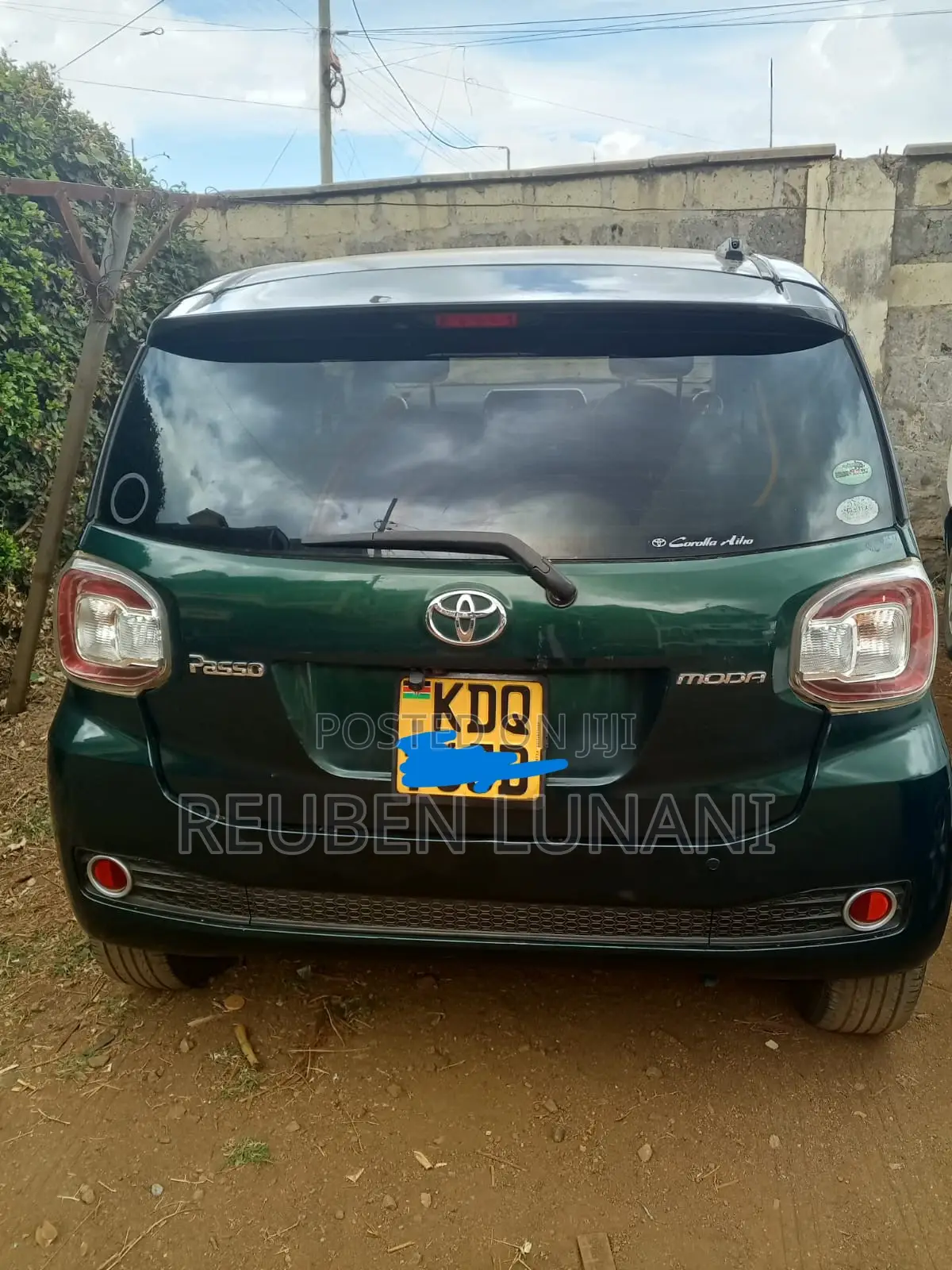 Toyota Passo 2016 Green