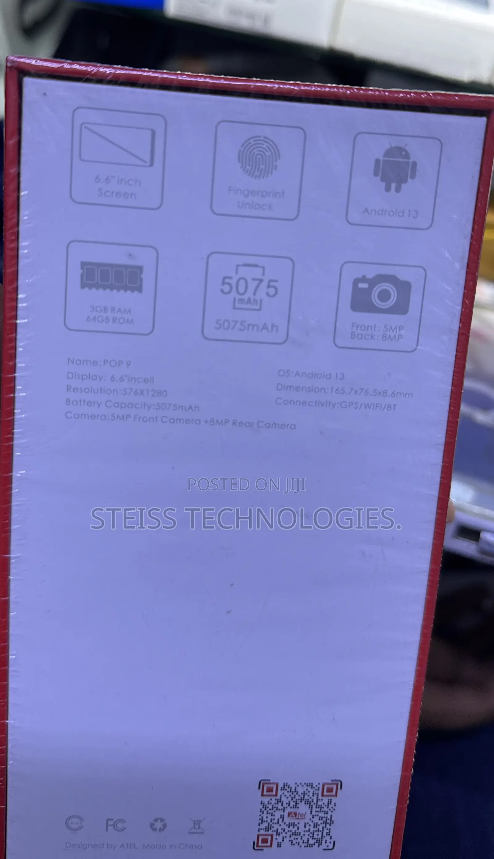 New Mobile Phone 64 GB Black