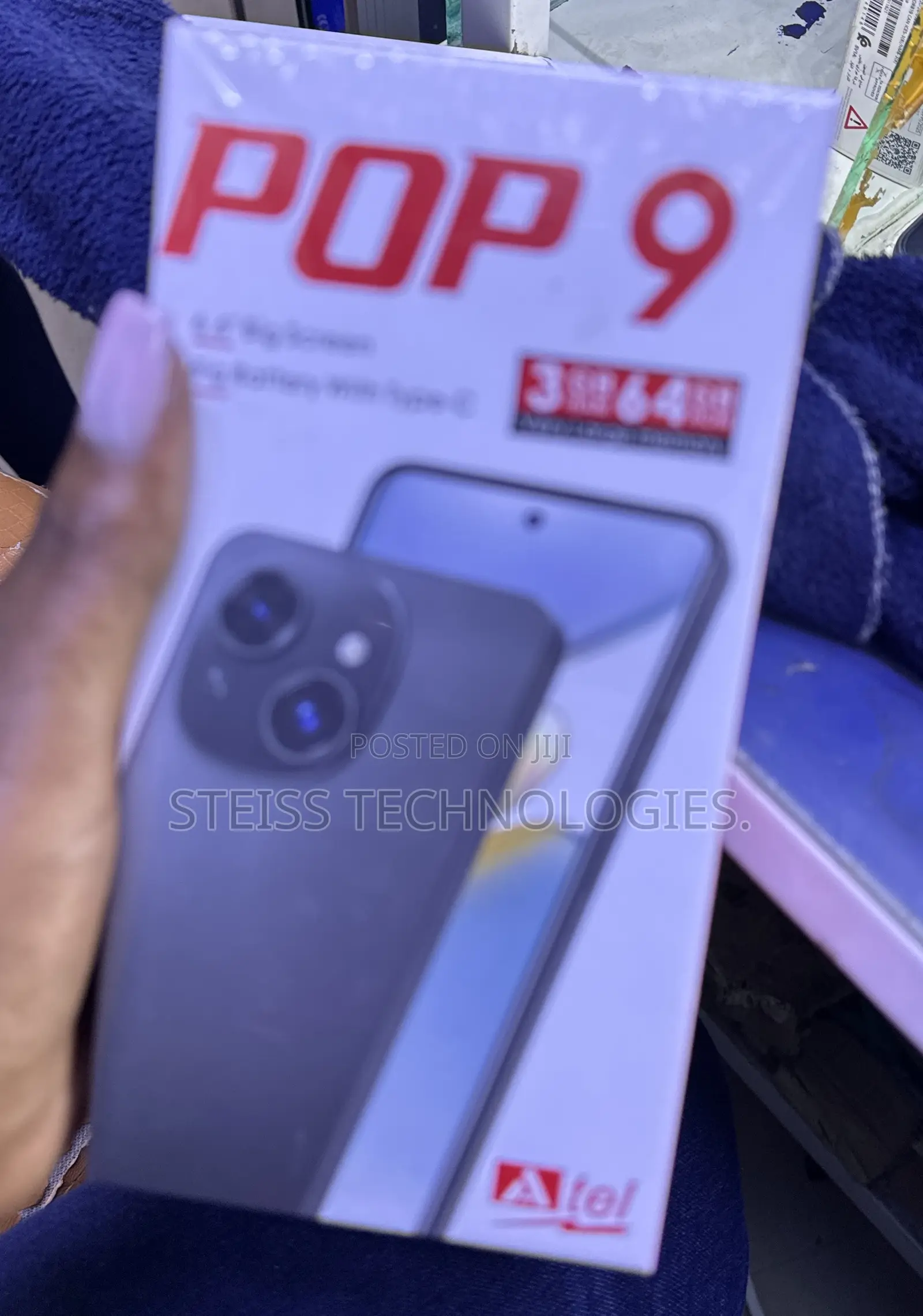 New Mobile Phone 64 GB Black